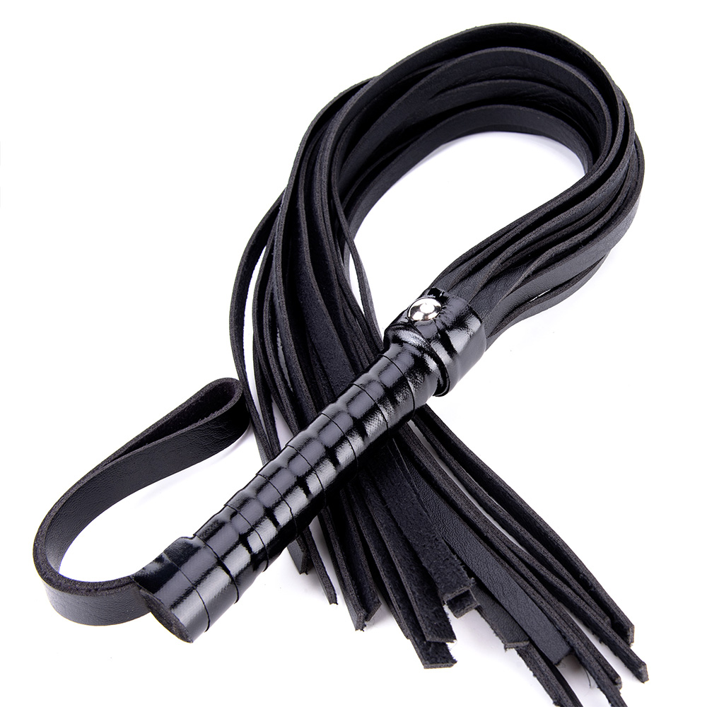 Bdsm Pu Lederen Spanking Zweep Met Fetish Flogger Paard Volwassen Slaaf Speeltjes Voor Mannen
