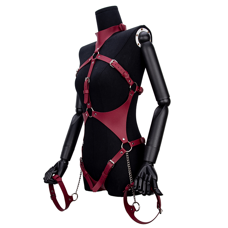 Novit&agrave; Set Bondage per giochi di ruolo fetish Ideale per bondage al seno e giochi di ruolo fantasy SM Slave per adulti in BDSM