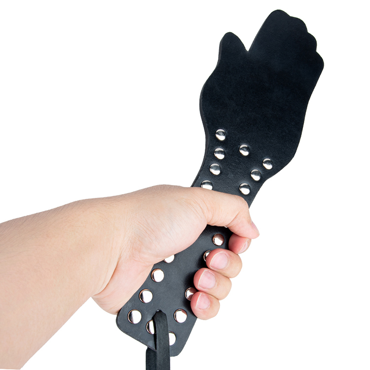 高級PUレザーBDSMパドル二層ソフトデザインでスタイリッシュで激しい情熱プレイを実現