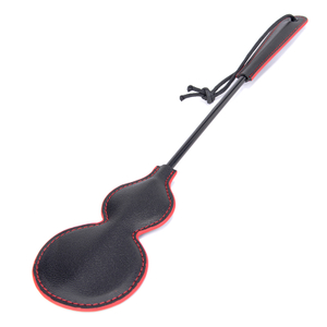 뜨거운 판매 새로운 에로틱 훈련 Sm BDSM PU 라켓 긴 샤프트 패들 채찍 성인 섹스 토이