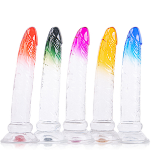 Grote anale dildo's voor vrouwen Jelly-dildo's