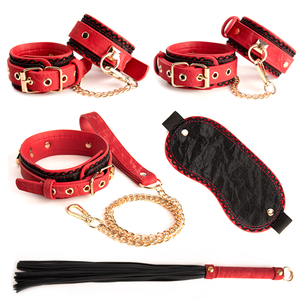 5 St&uuml;ck Fetisch-Sets, Bettfesseln, Bondage-Sexspielzeug, Fesseln, gefesselt, BDSM-Bondage-Anzug, sexy Flirt-Alternative-Spielzeug, Sexspielzeug f&uuml;r Erwachsene