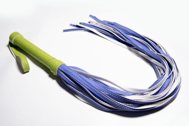 Whip SM Games Frusta in pelle per donne e uomini