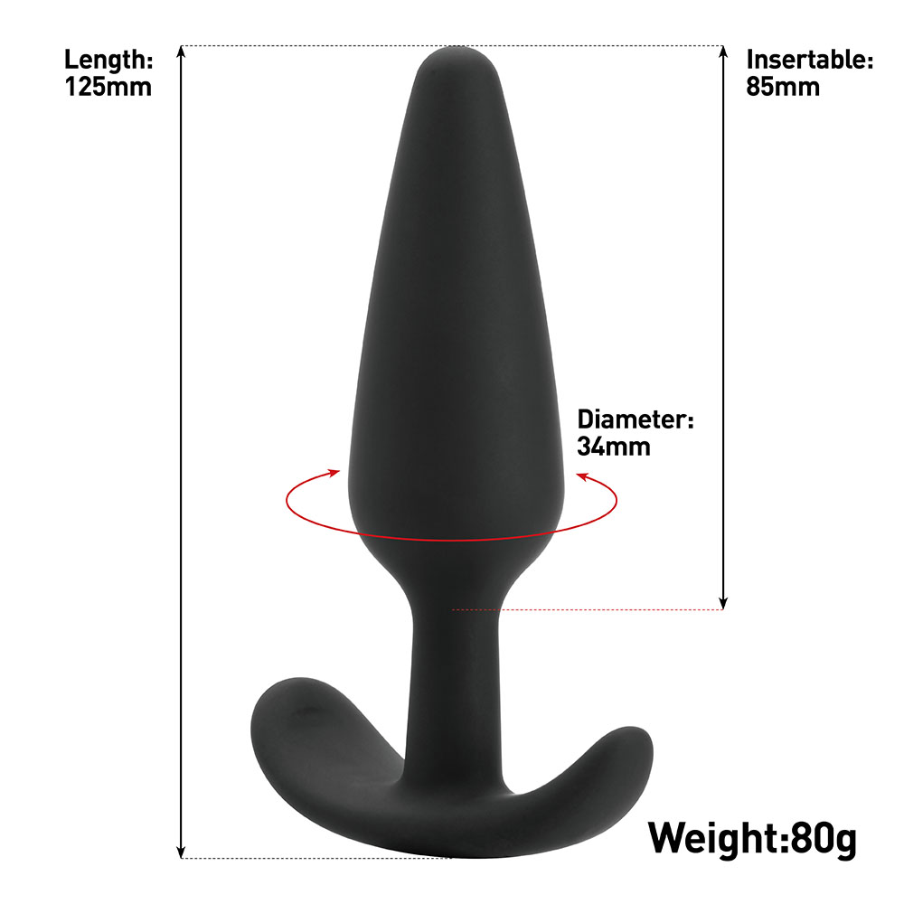 Silikon Butt Plug M&auml;nnlich Weiblich Masturbator Ges&auml;&szlig; Spielzeug 