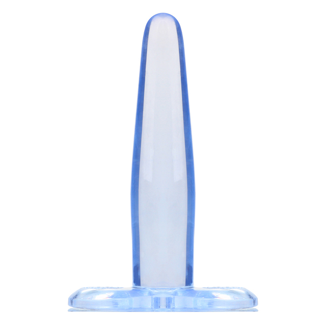 Mini plug anale in gelatina con dita morbide 