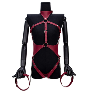 Neuartiges Fetisch-Rollenspiel-Bondage-Set, ideal f&uuml;r Brust-Bondage und SM-Sklaven-Fantasie-Rollenspiele f&uuml;r Erwachsene, die sich f&uuml;r BDSM interessieren