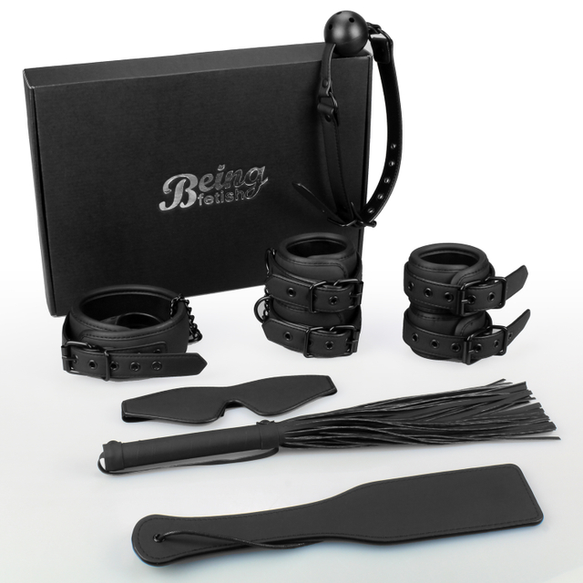 7PSC Luxuri&ouml;ses, mattes, professionelles Bondage-Set, 7-teiliges, fortgeschrittenes BDSM-Bondage-Set f&uuml;r Erwachsene f&uuml;r Paare