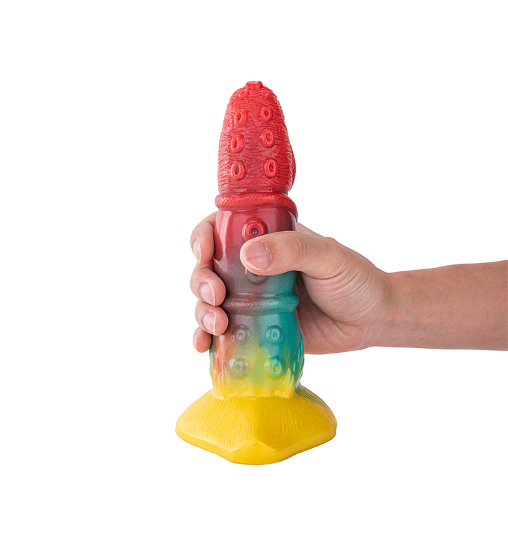 W&auml;rme&uuml;bertragungsdruck Bad Dragon Dildo