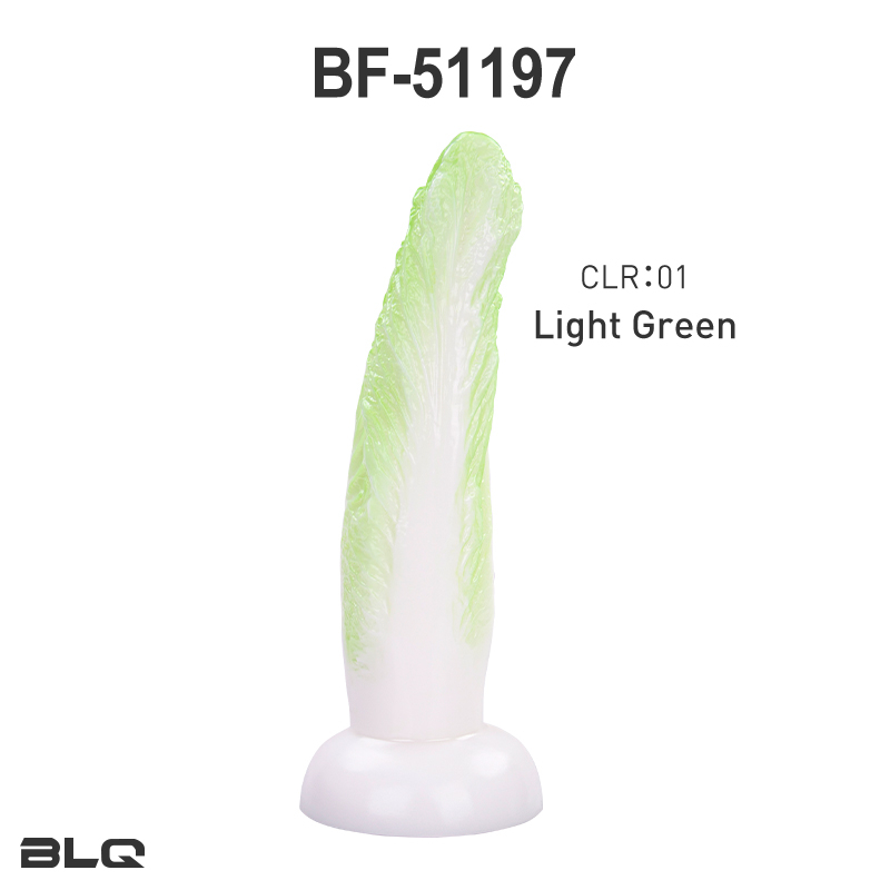 Didlo fantasy a forma di cavolo in silicone premium