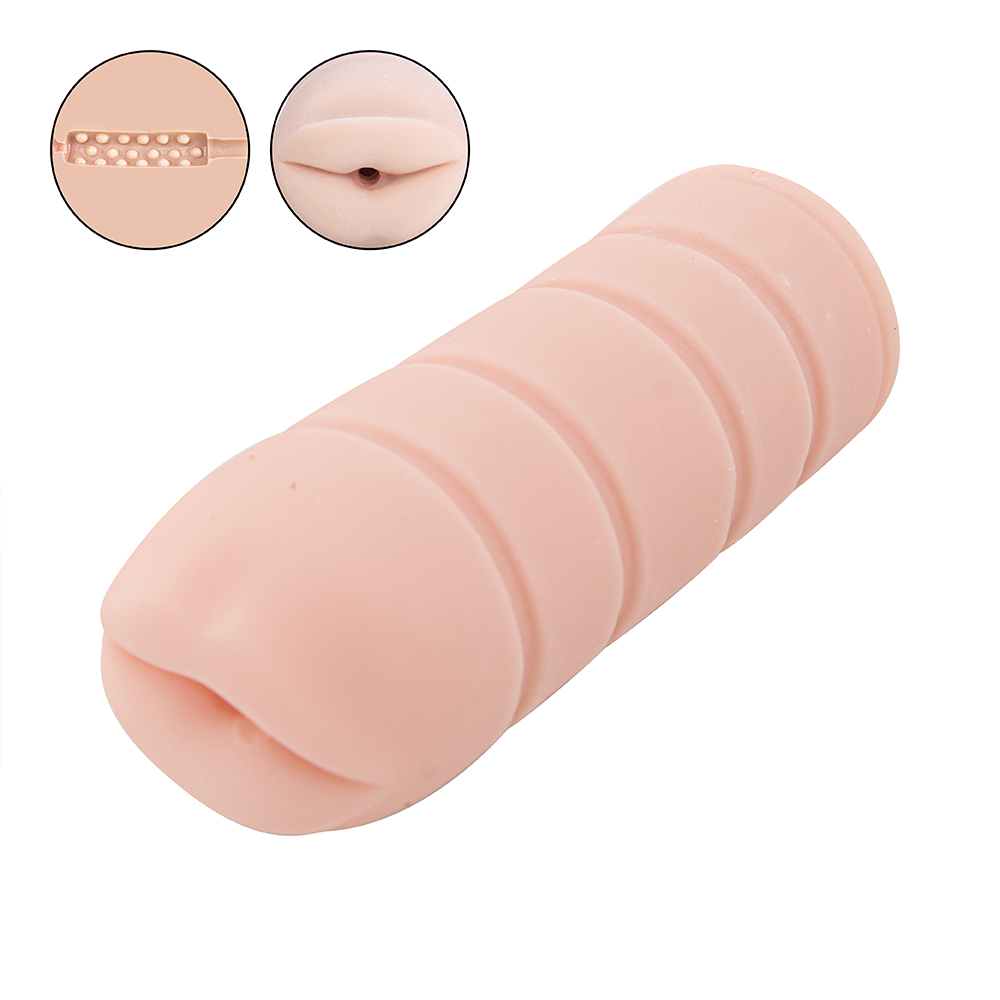 Mondvorm Pocket Pussy Orale seks Masturbator voor mannen Volwassen seksspeeltjes