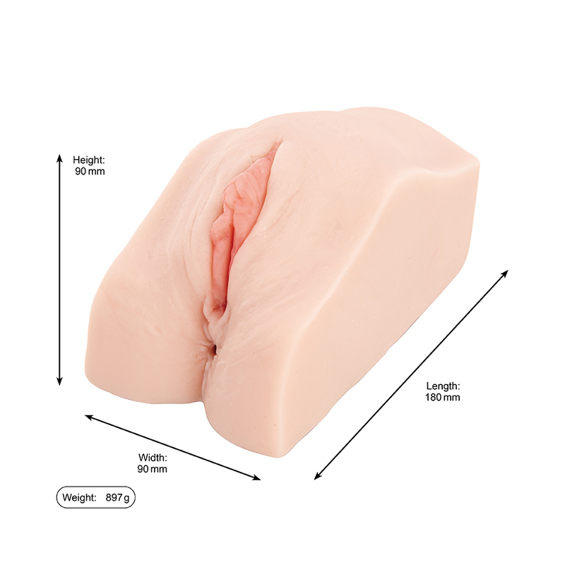 Taschen-echte Muschi-Sexspielzeuge fette strukturierte Vagina f&uuml;r Mann-Erwachsen-Sex