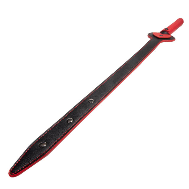  Fetish Pain Play Pagaie per sculacciate in pelle PVC