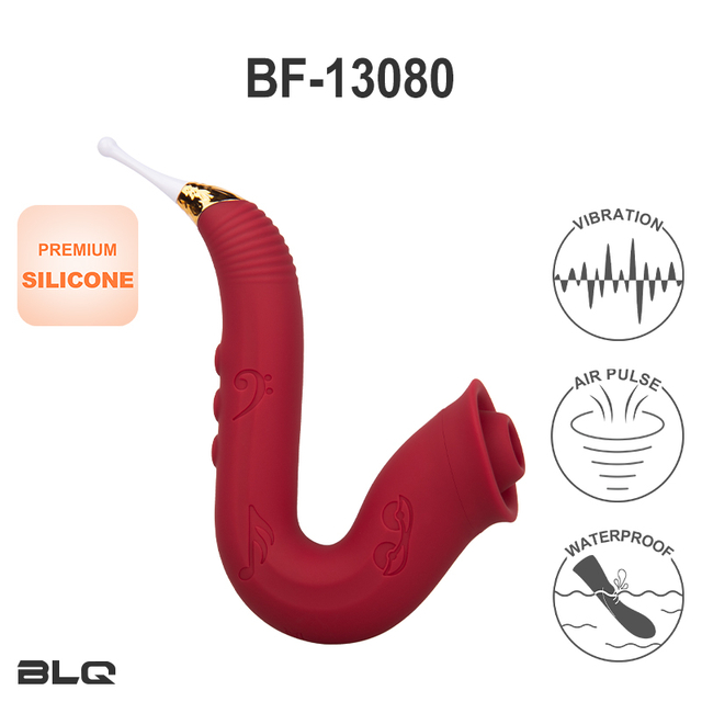 エレガントなサックス型のデザインのクリトリス刺激剤