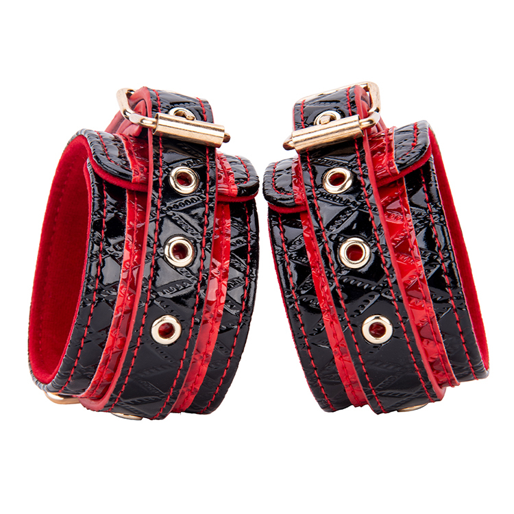 Manette in pelle PU premium Giocattoli erotici per adulti per coppie BDSM Restraint SM Bondage