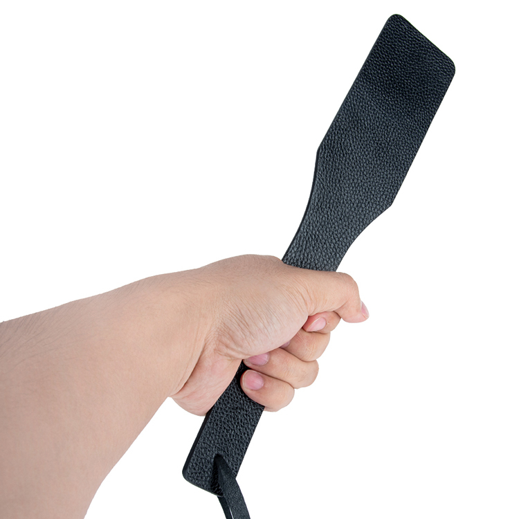 Luxe dubbellaags BDSM-paddle Verfijnd PU-leer voor intens maar veilig sensatiespel