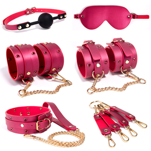 6 St&uuml;ck Fetisch-Sets, Bettfesseln, Bondage-Sexspielzeug, Fesseln, gefesselt, BDSM-Bondage-Anzug, sexy Flirt-Alternative-Spielzeug, Sexspielzeug f&uuml;r Erwachsene