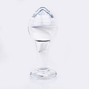 Kleiner Anus-Expander mit Diamanteinlage aus Kristallglas f&uuml;r Erwachsene, gro&szlig;er Analplug