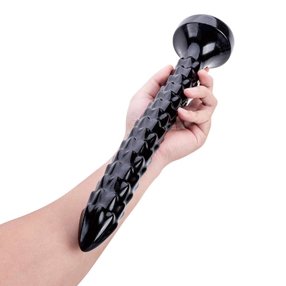 Hei&szlig;er Verkauf Fancy Factory Custom Paar Massage Spielzeug Gro&szlig;handel schwarze lange d&uuml;nne Dildos