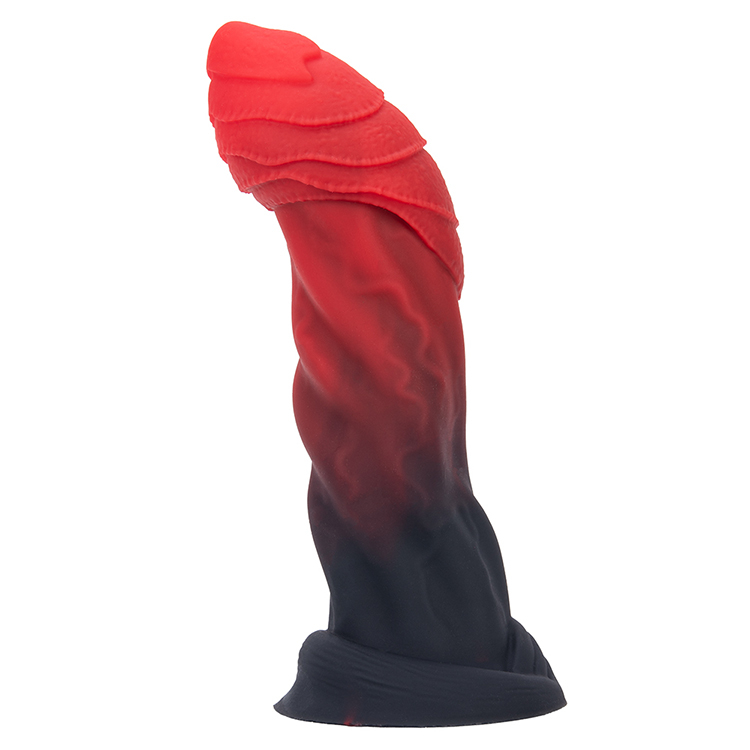 Dildo per masturbazione femminile di colore misto per donna