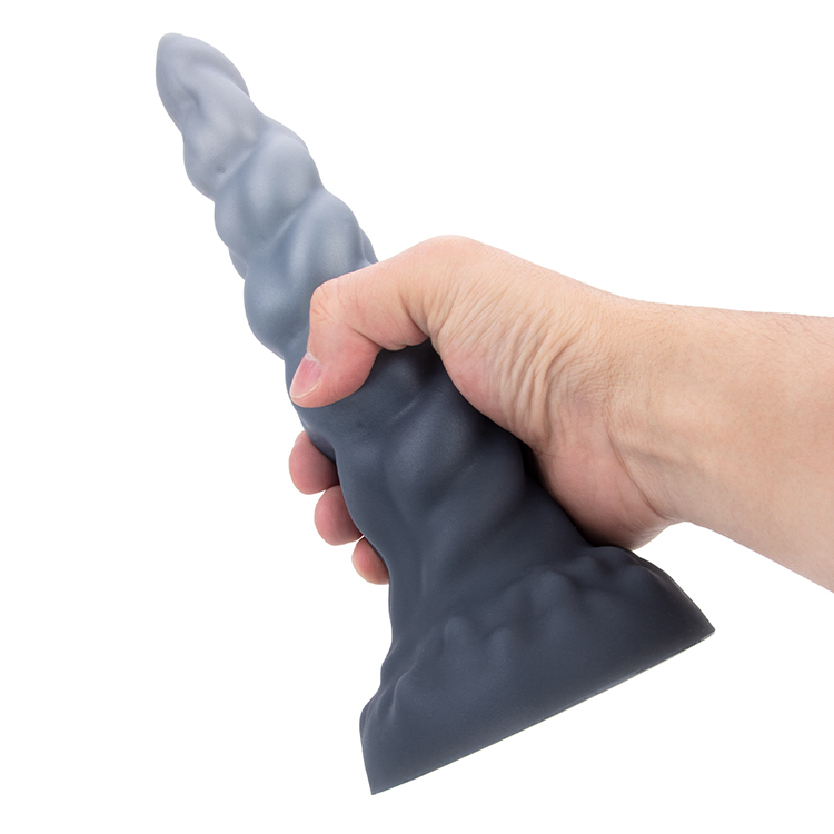 Giocattolo per adulti con plug anale in vero silicone morbido