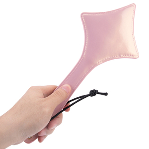 Pagaia da sculacciata in pelle fluorescente di qualit&agrave; premium per coppie, regalo ideale per giochi di ruolo SM e BDSM