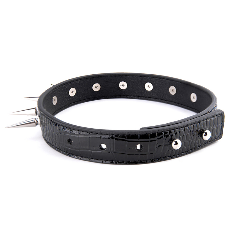 Neuartiges Fessel-Sexspielzeug-Set, SM-Sklavenhalsband mit Hals-zu-Hand-Set, BDSM-Bondage-Set, Gothic-Karneval