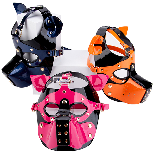 BDSM erotische slaaf seksproducten hond oogmasker terughoudendheid blinddoek bondage set