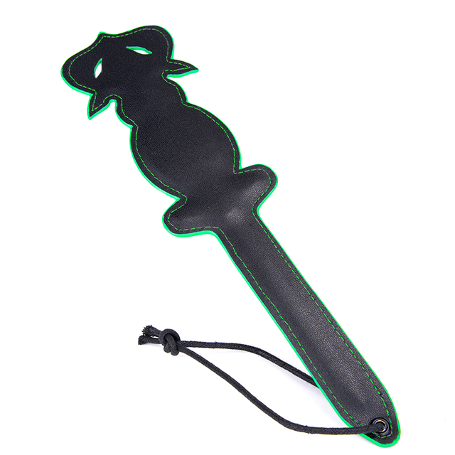 Pagaia da sculacciata SM di alta qualità per giocattolo sessuale BDSM in stile gotico femminile, regalo per giochi di coppia