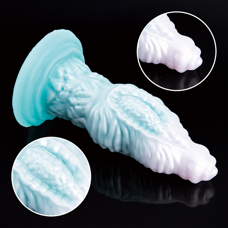 Ultimatives Fantasy-Spielzeugset Dragon Alien und Big Knot-Dildos f&uuml;r abenteuerliche Analerkundungen