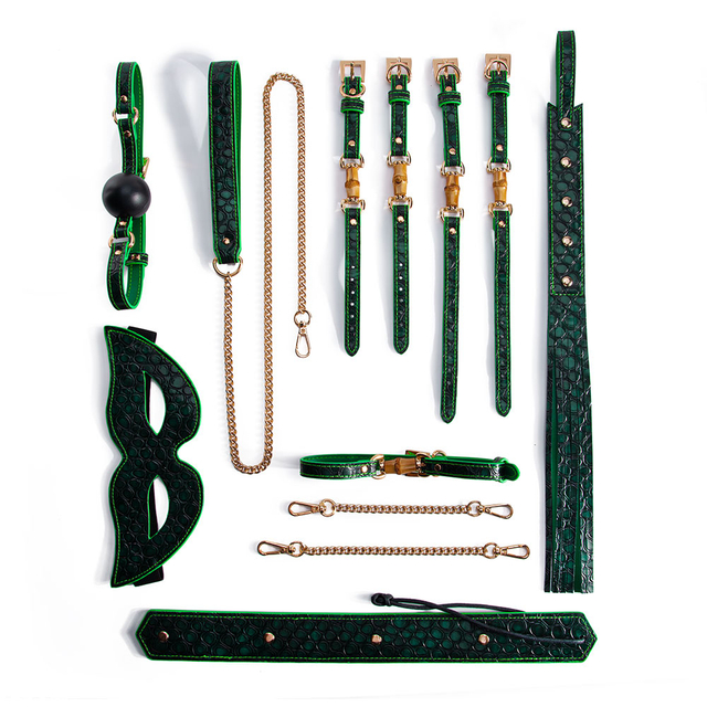 Fabrik-Gro&szlig;handels-Bondage-R&uuml;ckhaltesystem, 7-teiliges Bett-Bondage-Set, Fetisch-Spielzeug