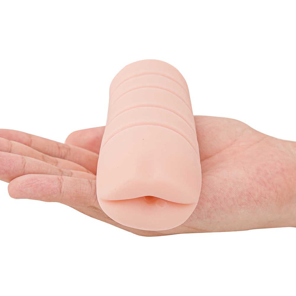 Mondvorm Pocket Pussy Orale seks Masturbator voor mannen Volwassen seksspeeltjes