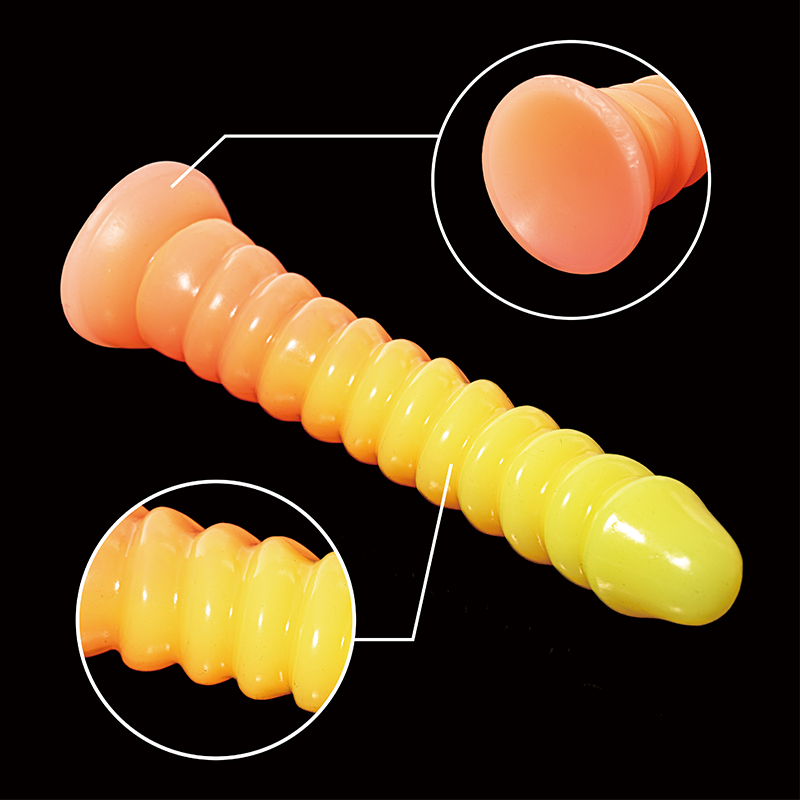Mescolare grandi dildo corpo luminoso per il giocattolo delle donne