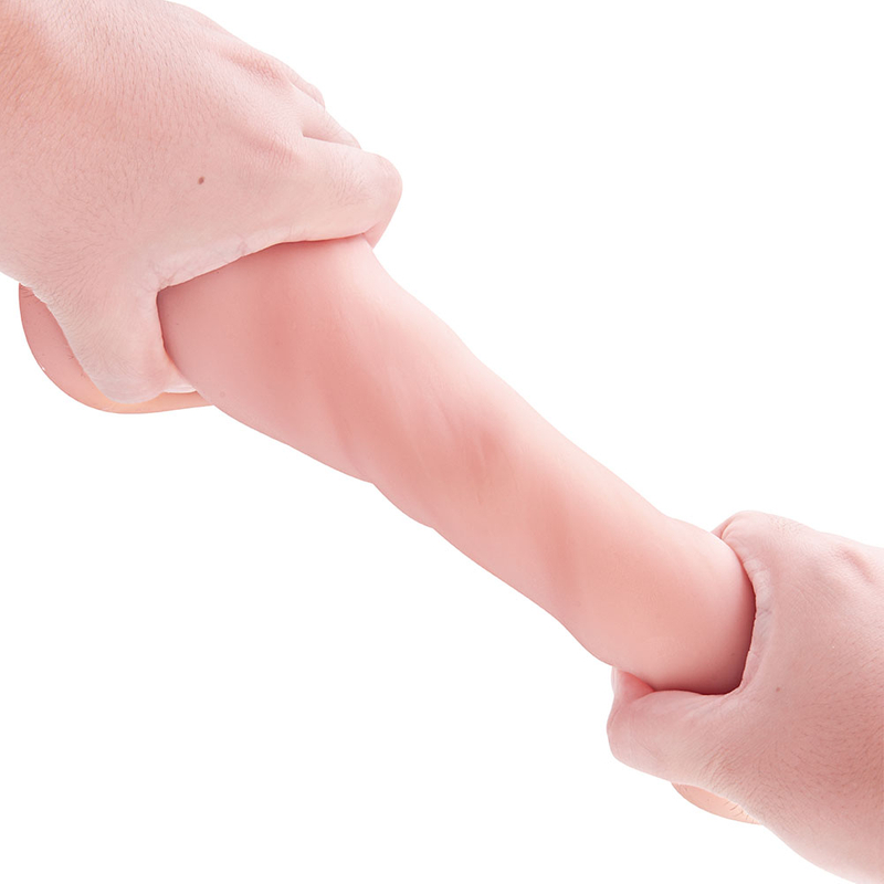Figa tascabile 2 in 1 con vagina strutturata realistica e ano stretto