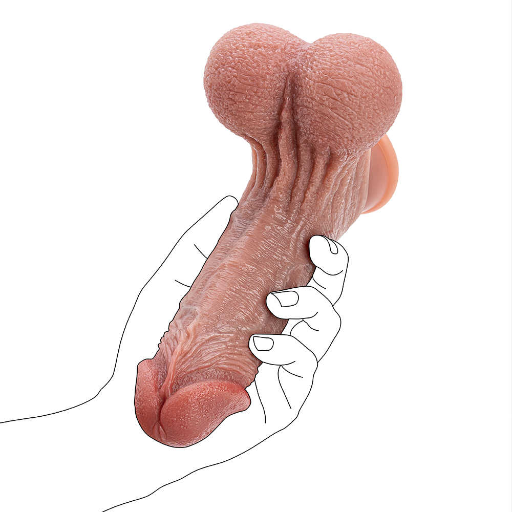 새로운 스타일 에뮬레이터 흡입 컵 자위 현실적인 성인 딜도