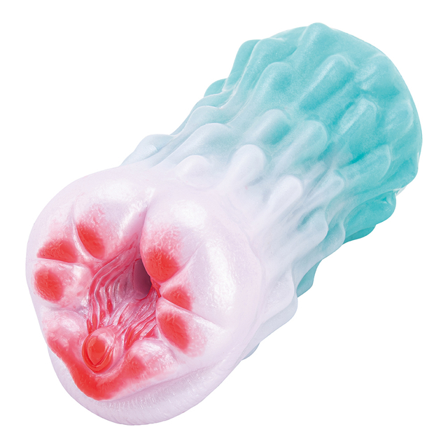 Figa tascabile del masturbatore maschio alieno artificiale per i giocattoli del sesso degli uomini
