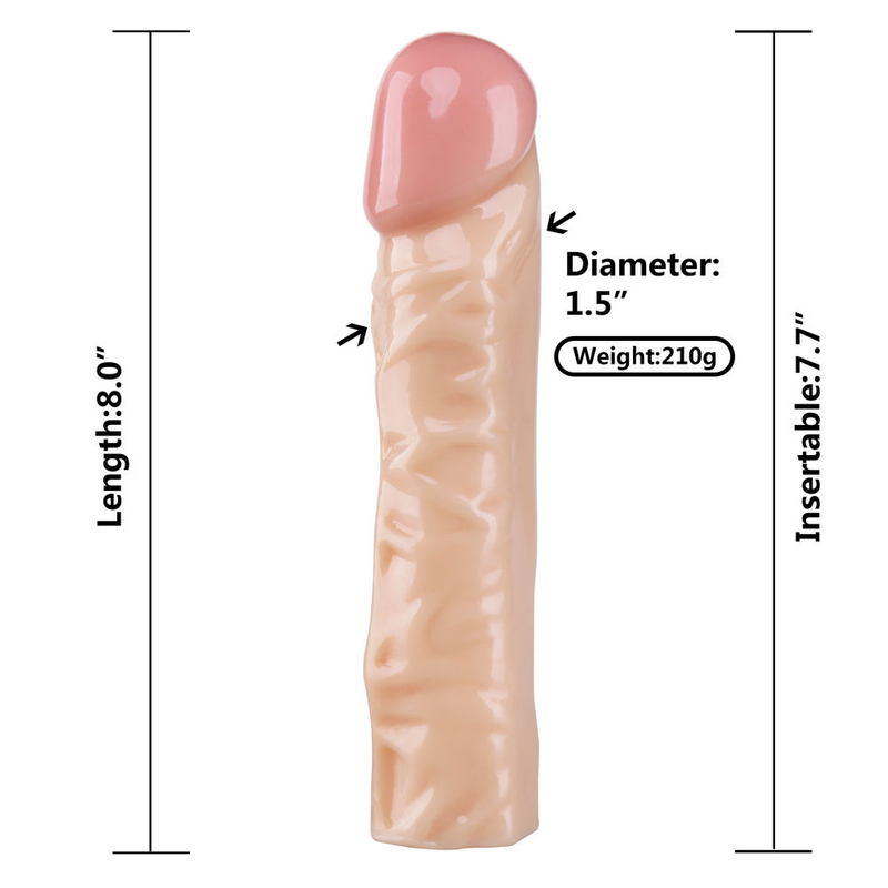 Enorme plug anale in PVC con ventosa nera